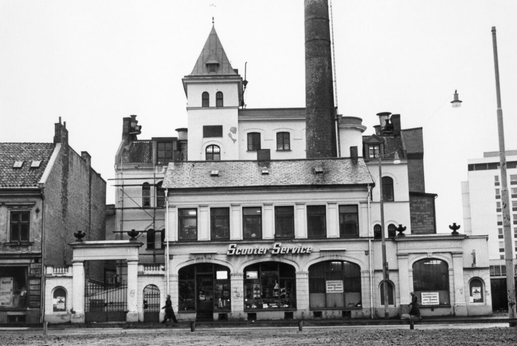 ©Malmö stadsarkiv. Föreningsgatan 18B. Lachmannska badhuset. Anor från slutet på 1800-talet